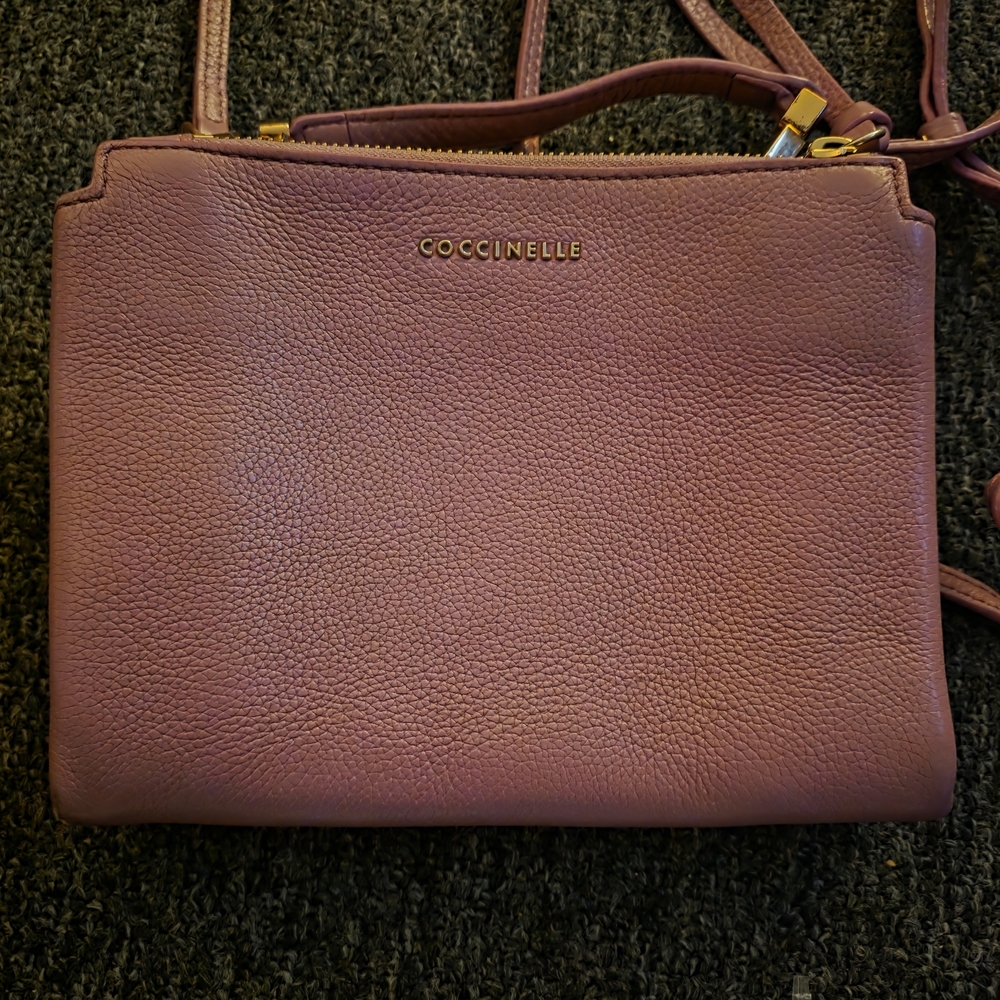 Pink Leather Handbag - Picture 8 of 9